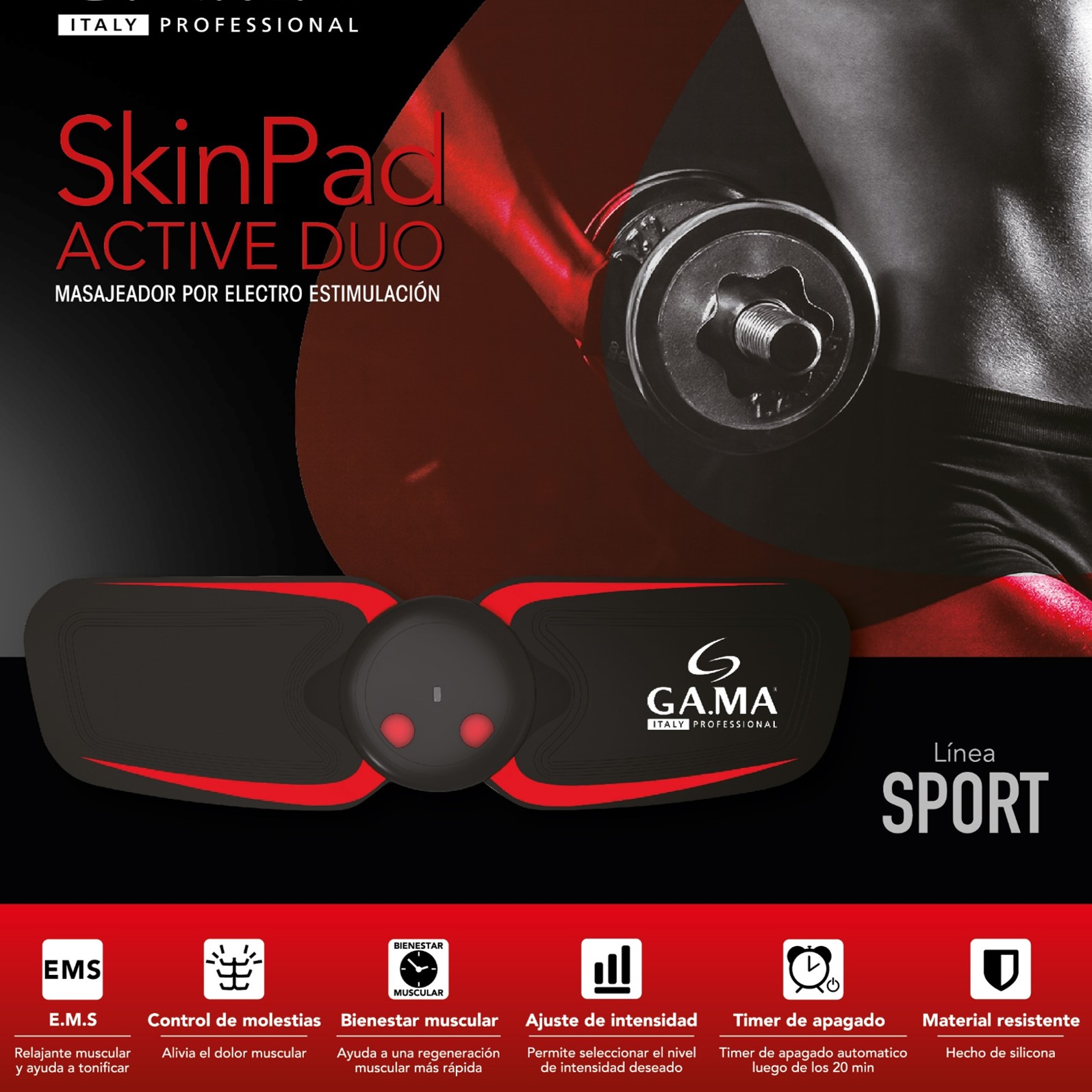 MAS GA.MA EMS ACTIVE DUO LATAM