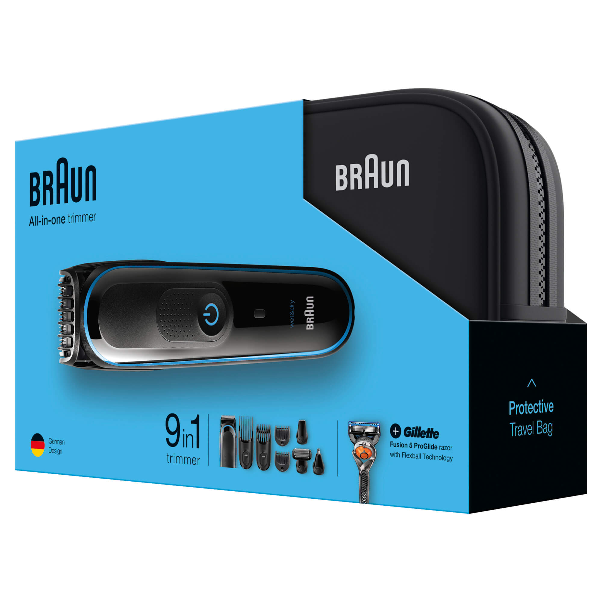 BRAUN MULGROOM MGK3980TS BLU SOLO MN SP