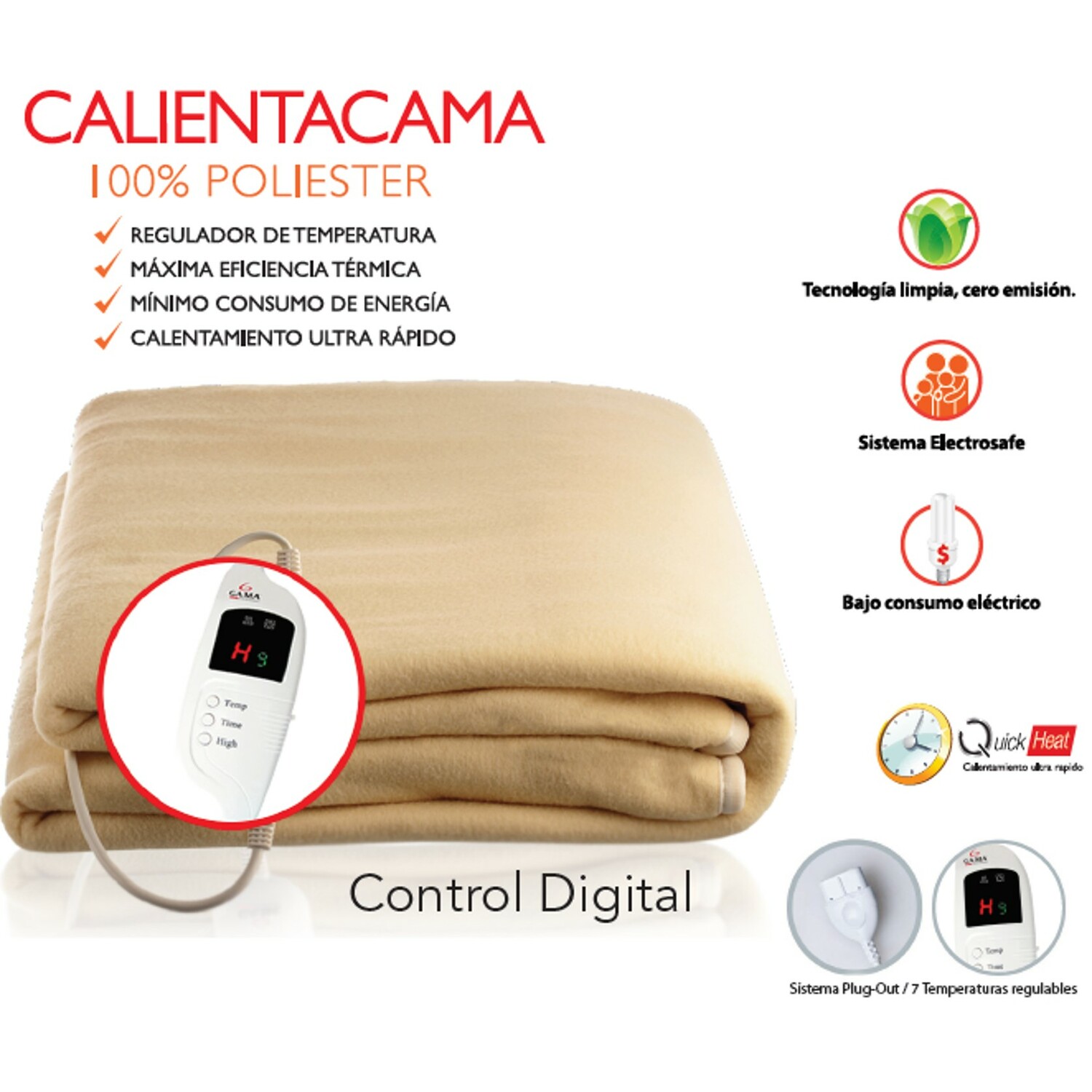 100% POLYESTER DOBLE WIDE (20 CMS MAS ANCHO)