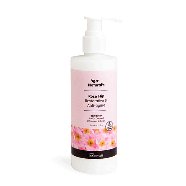 IDC INST. NATURALS BODY LOTION ROSE HIP 260 ML