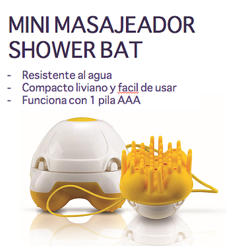 MASAJEADOR INDIVIDUAL SHOWER