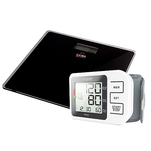 SET TENSIOMETRO BP220 + BALANZA VIDRIO DIGITAL